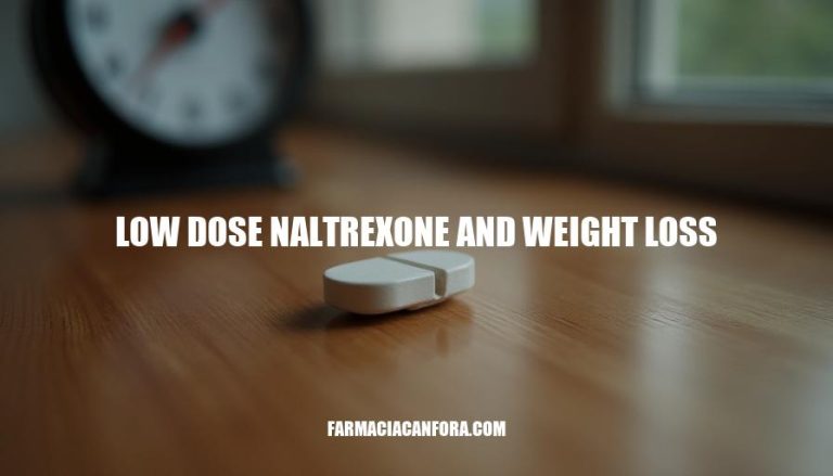 Low Dose Naltrexone for Weight Loss: A Promising Approach