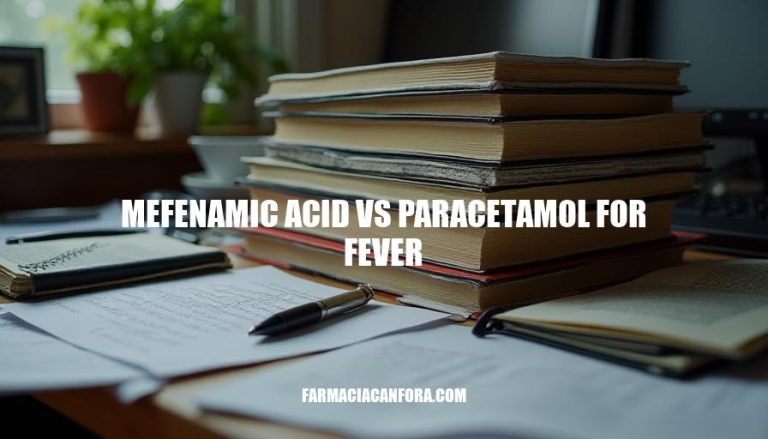 Mefenamic Acid vs Paracetamol for Fever: Which is Best?