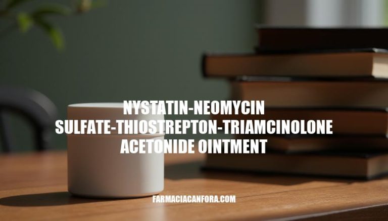 Nystatin-Neomycin Sulfate-Thiostrepton-Triamcinolone Acetonide Ointment Uses and Side Effects