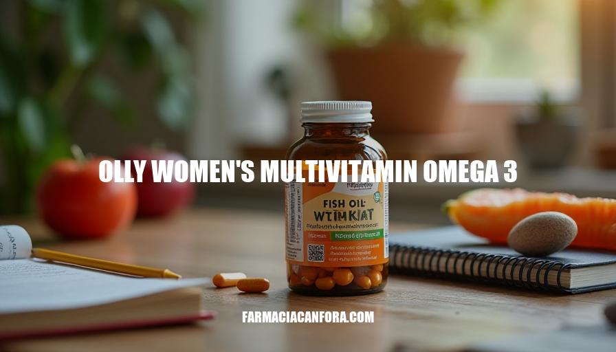 Olly Women's Multivitamin Omega 3 Benefits and Reviews