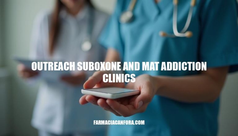 Outreach Suboxone and MAT Addiction Clinics for Effective Treatment