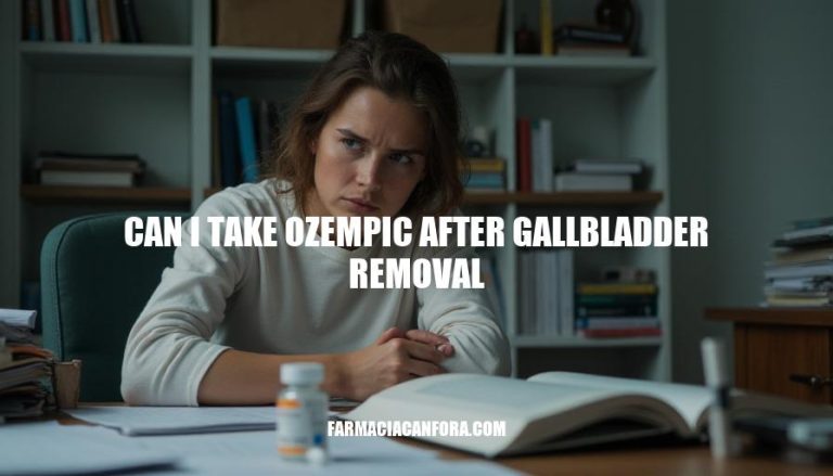 Ozempic After Gallbladder Removal: Safety and Considerations