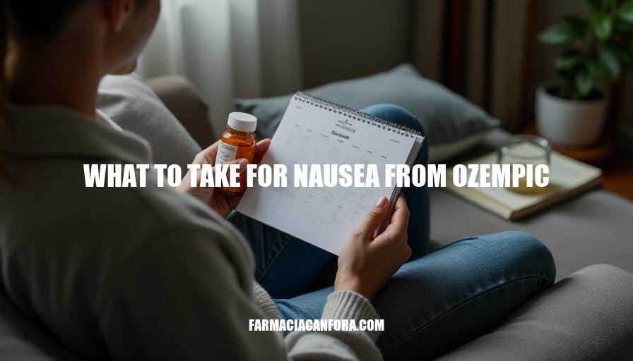 Ozempic Nausea Relief: What to Take and How to Manage Symptoms