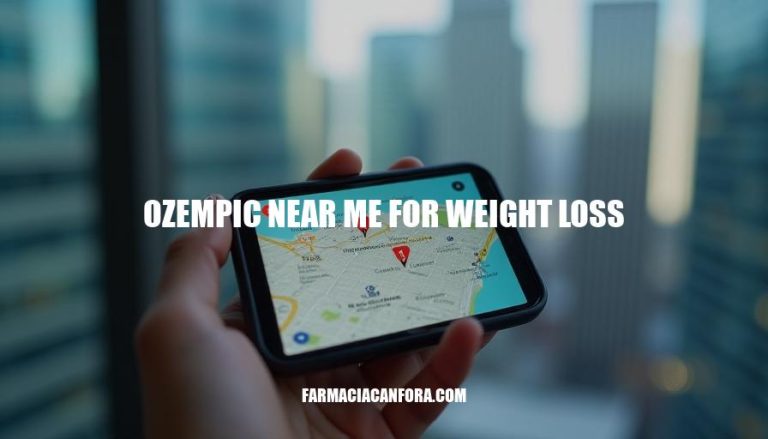 Ozempic Near Me for Weight Loss: Find a Doctor or Clinic