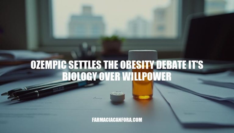 Ozempic Settles Obesity Debate: Biology Over Willpower