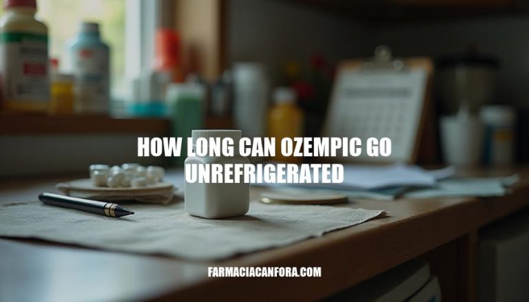 Ozempic Storage and Handling: How Long Can It Go Unrefrigerated?