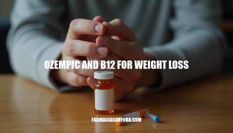 Ozempic and B12 for Weight Loss: Does it Really Work?