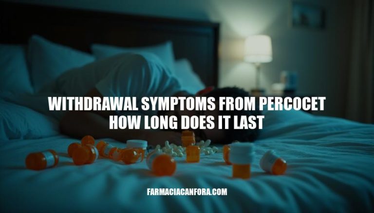 Percocet Withdrawal Symptoms: How Long Do They Last?