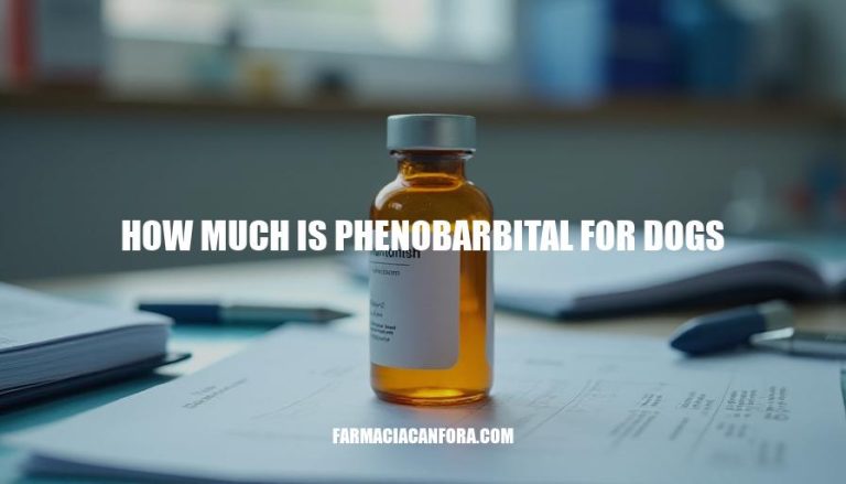 Phenobarbital Cost for Dogs: Pricing and Treatment Options