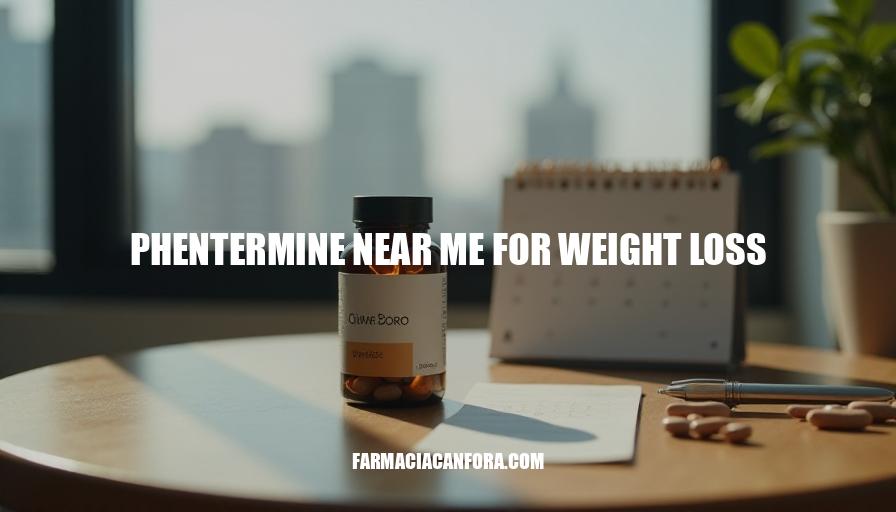 Phentermine Near Me for Weight Loss: Effective Solutions