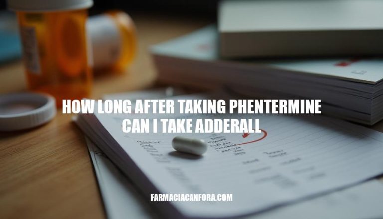 Phentermine and Adderall Interaction: Timing and Safety Considerations