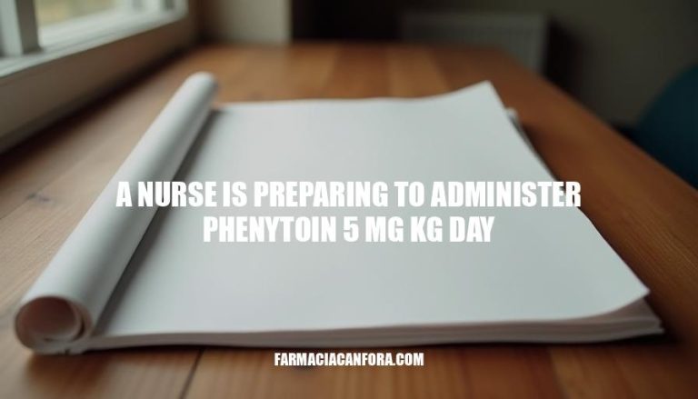 Phenytoin Administration Guidelines for Nurses