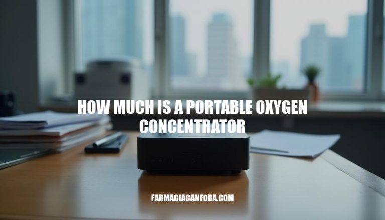 Portable Oxygen Concentrator Cost: A Comprehensive Guide