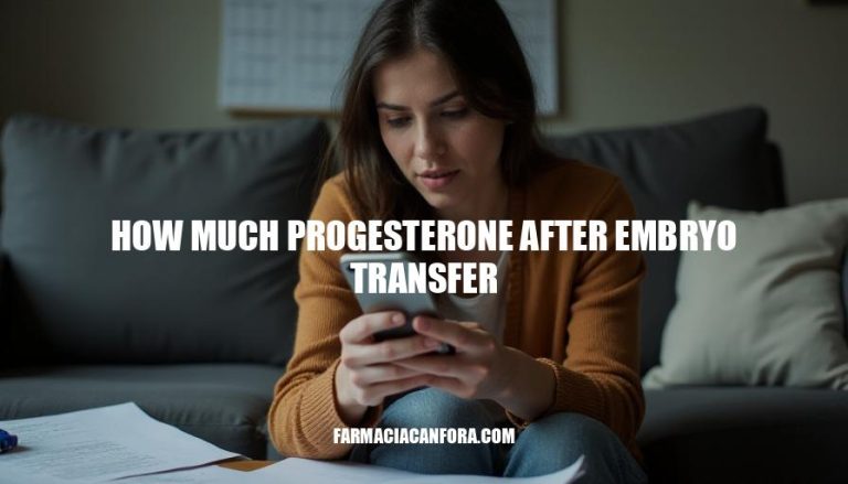 Progesterone Levels After Embryo Transfer: What to Expect