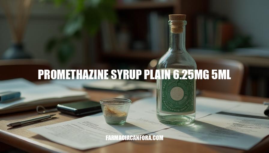 Promethazine Syrup Plain 6.25mg 5ml Uses, Side Effects & Dosage