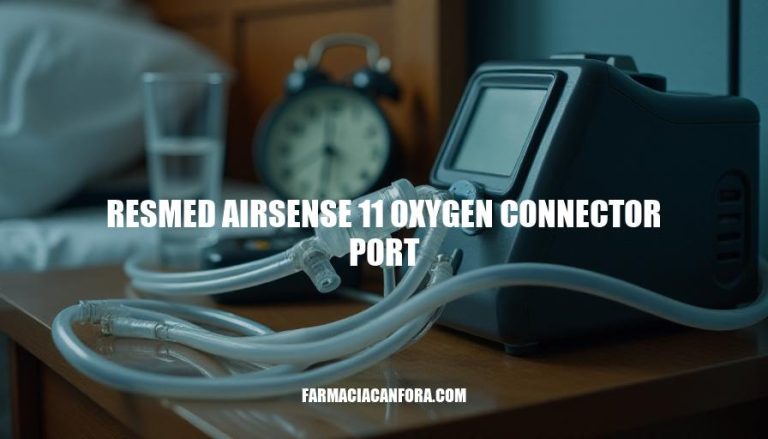 ResMed AirSense 11 Oxygen Connector Port Issues and Solutions