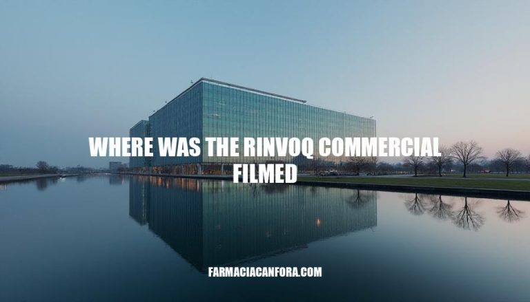 Rinvoq Commercial Filming Locations Revealed