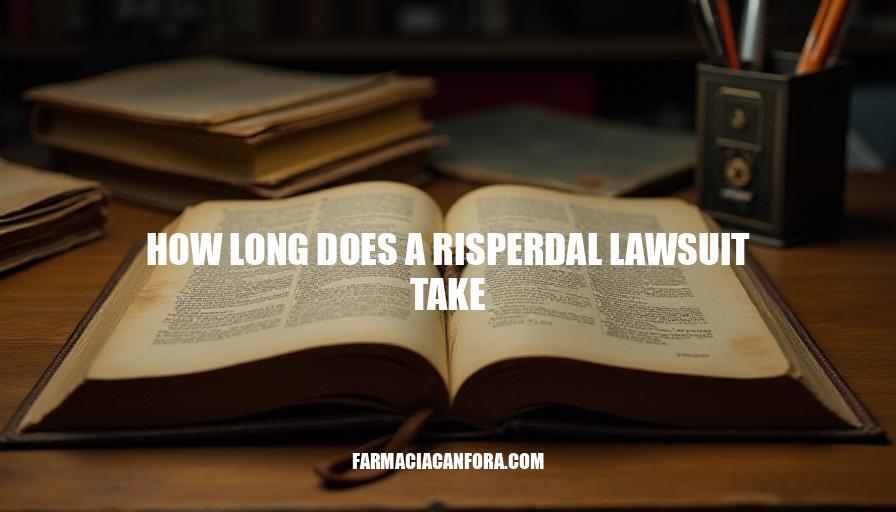 Risperdal Lawsuit Timeline: How Long Does It Take to Settle?