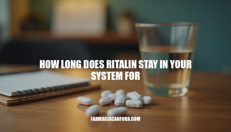 Ritalin Detection Time: How Long Does Ritalin Stay in Your System?