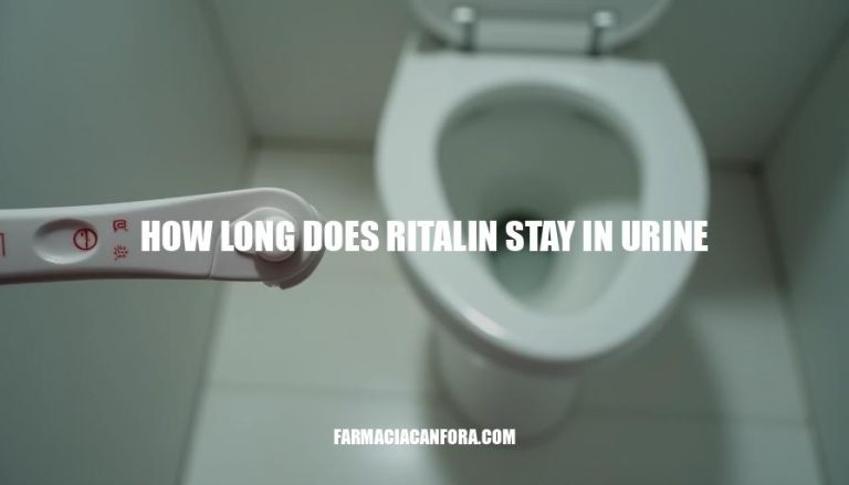 Ritalin Detection Time in Urine: How Long Does It Stay?