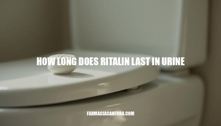 Ritalin Urine Detection Time: How Long Does It Last?