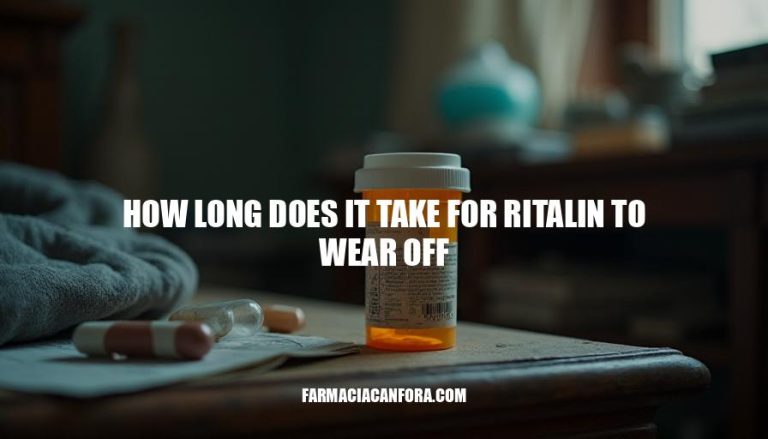 Ritalin Wearing Off: How Long Does It Take?