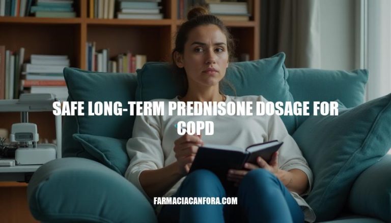 Safe Long-Term Prednisone Dosage for COPD Treatment