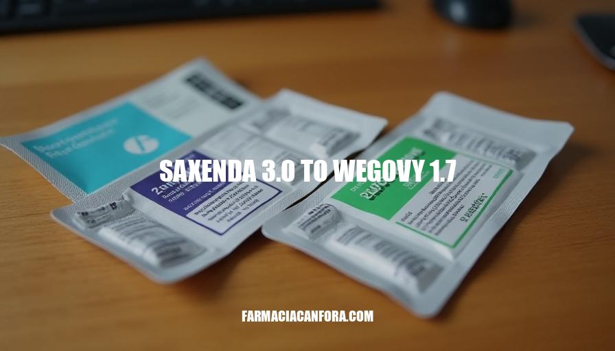 Saxenda 3.0 vs Wegovy 1.7: Key Differences and Similarities