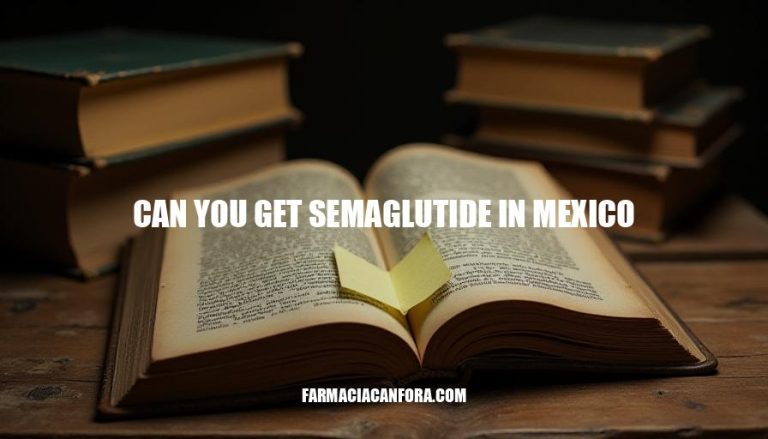 Semaglutide Availability in Mexico: A Comprehensive Guide