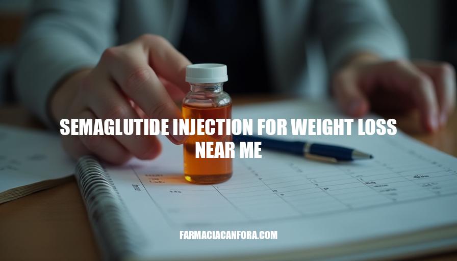 Semaglutide Injection for Weight Loss Near Me - Effective Treatment Options