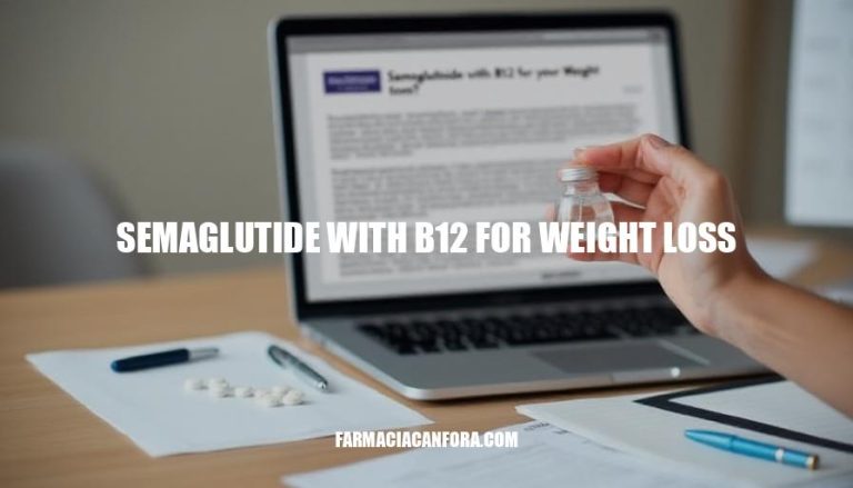 Semaglutide with B12 for Weight Loss: Does it Work?