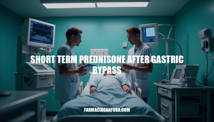 Short Term Prednisone Use After Gastric Bypass Surgery