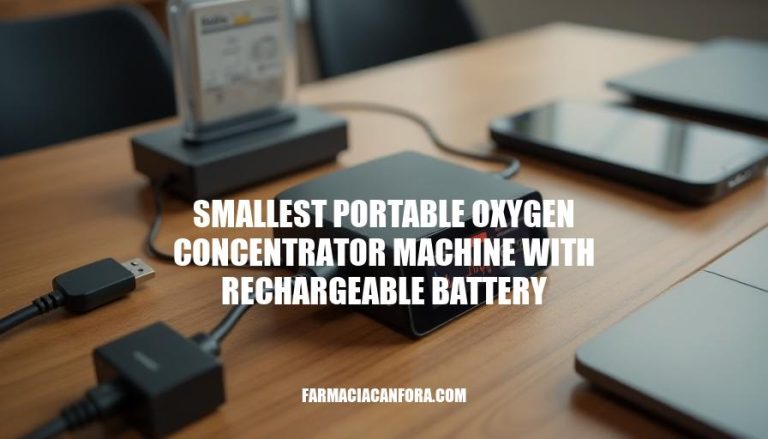 Smallest Portable Oxygen Concentrator Machine with Rechargeable Battery Review