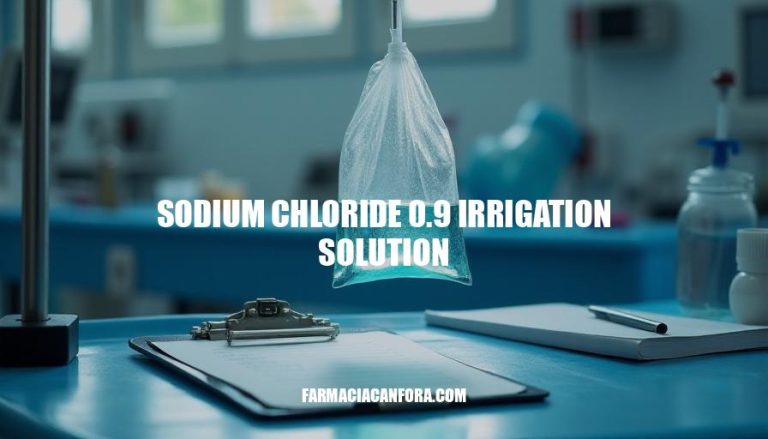 Sodium Chloride 0.9% Irrigation Solution Uses and Benefits