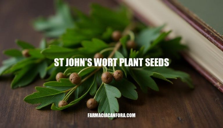 St John’s Wort Plant Seeds: A Comprehensive Guide