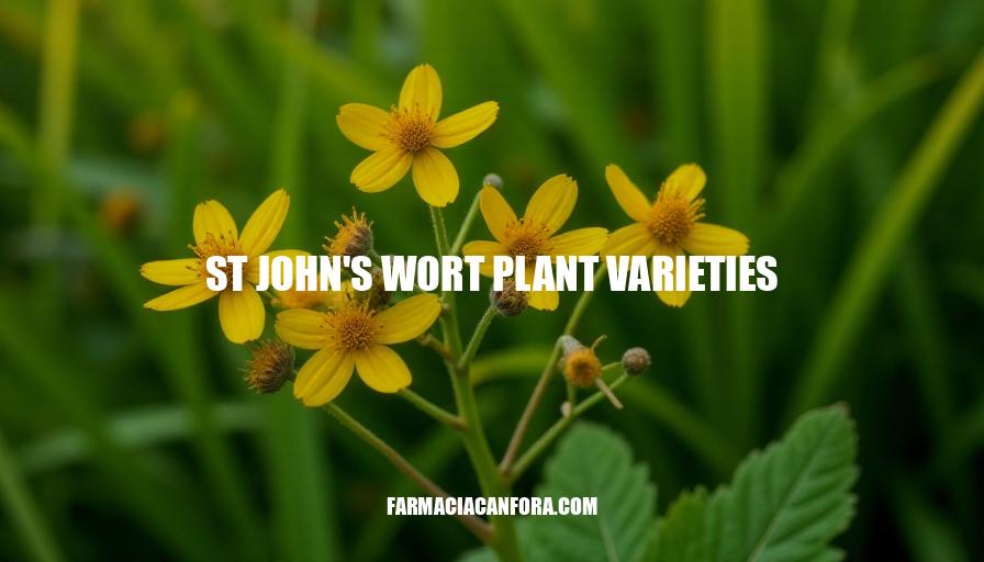 St John's Wort Plant Varieties: A Comprehensive Guide