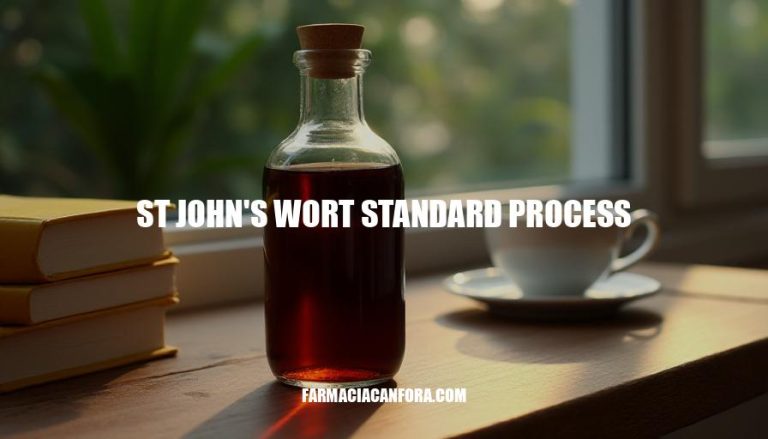 St John’s Wort Standard Process: A Comprehensive Guide