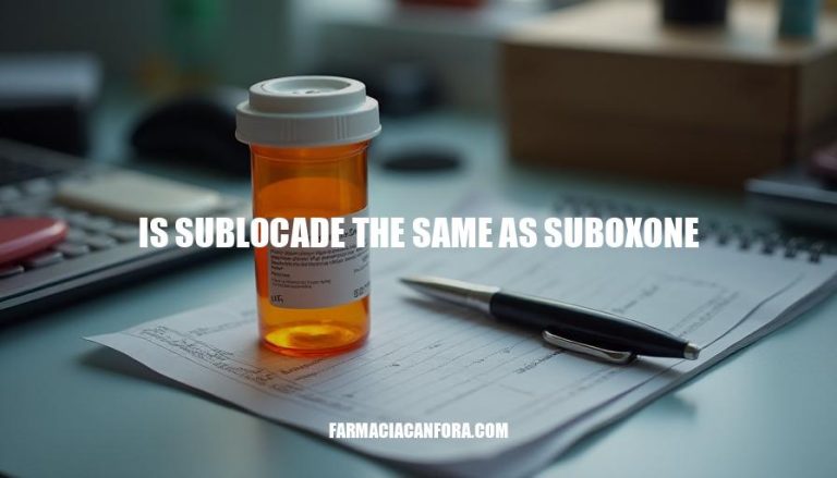 Sublocade vs Suboxone: What's the Difference?