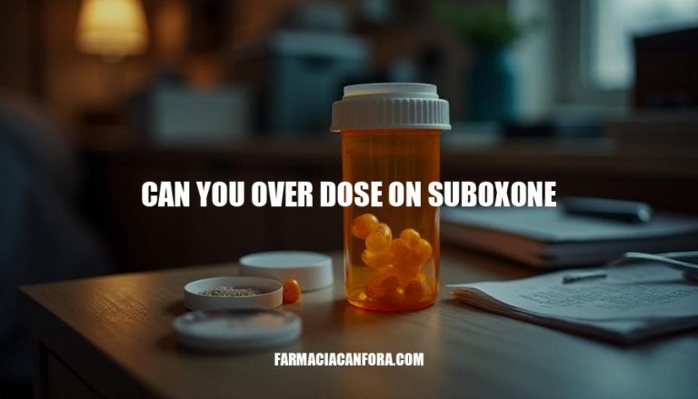 Suboxone Overdose Risks: Can You Overdose on Suboxone?