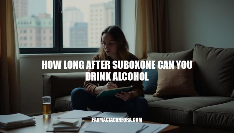 Suboxone and Alcohol: How Long After Treatment Can You Drink?