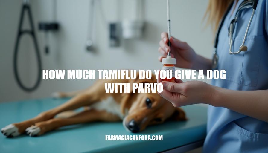 Tamiflu Dosage for Dogs with Parvovirus