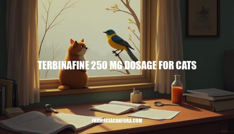 Terbinafine 250mg Dosage for Cats: A Comprehensive Guide