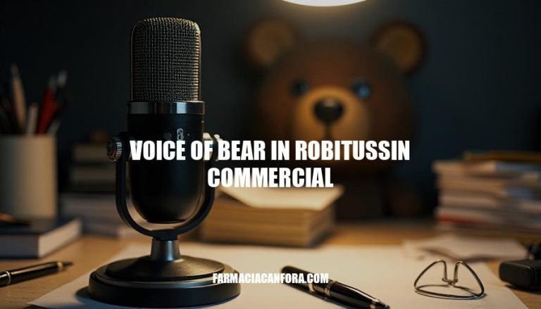 The Voice Behind Robitussin's Bear: Uncovered