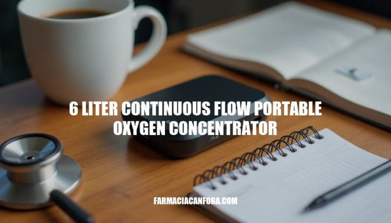 Top 6 Liter Continuous Flow Portable Oxygen Concentrator Options