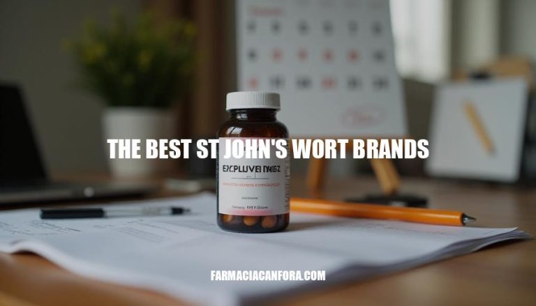 Top The Best St John’s Wort Brands Reviews