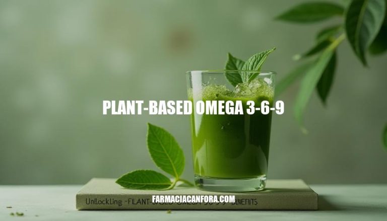 Unlocking Plant-Based Omega 3-6-9 Benefits