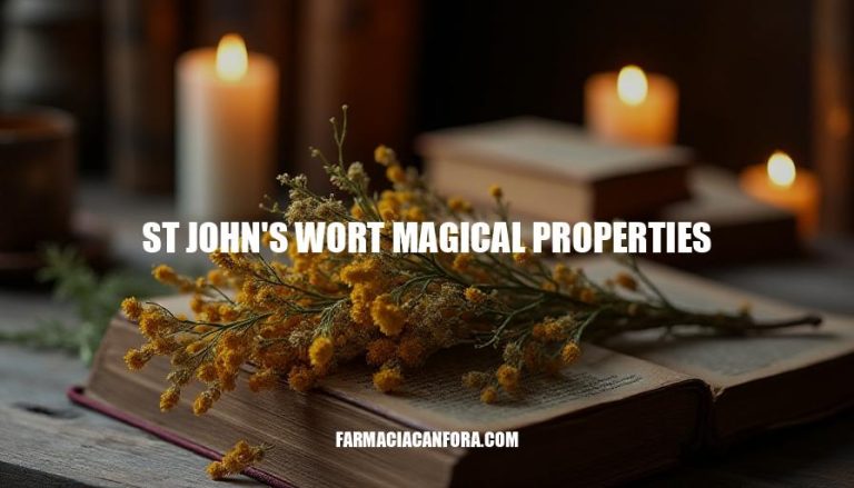 Unlocking St John's Wort Magical Properties