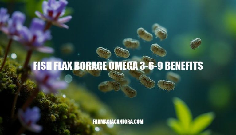 Unlocking the Power of Fish, Flax, and Borage: Omega 3-6-9 Benefits