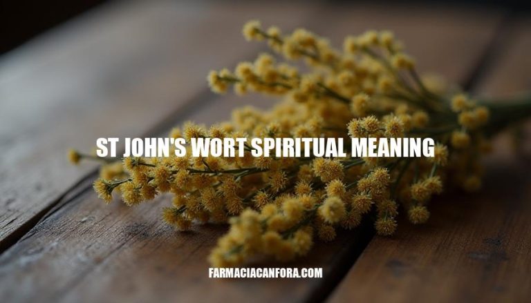 Unlocking the Spiritual Significance of St John's Wort