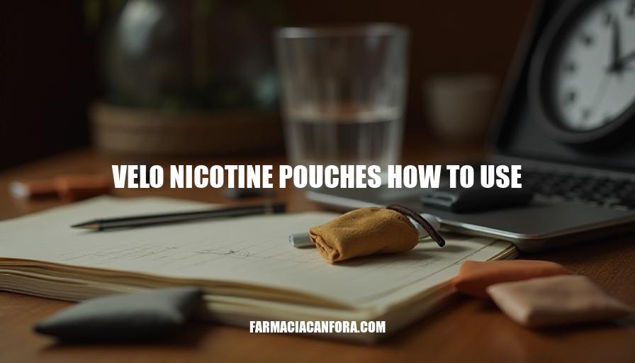 Velo Nicotine Pouches: A Step-by-Step Guide on How to Use Them